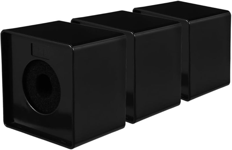 BESPORTBLE 3 Pack Square Cube Microphone Flag Holder Stand For Interview KTV Report Host - Image 1
